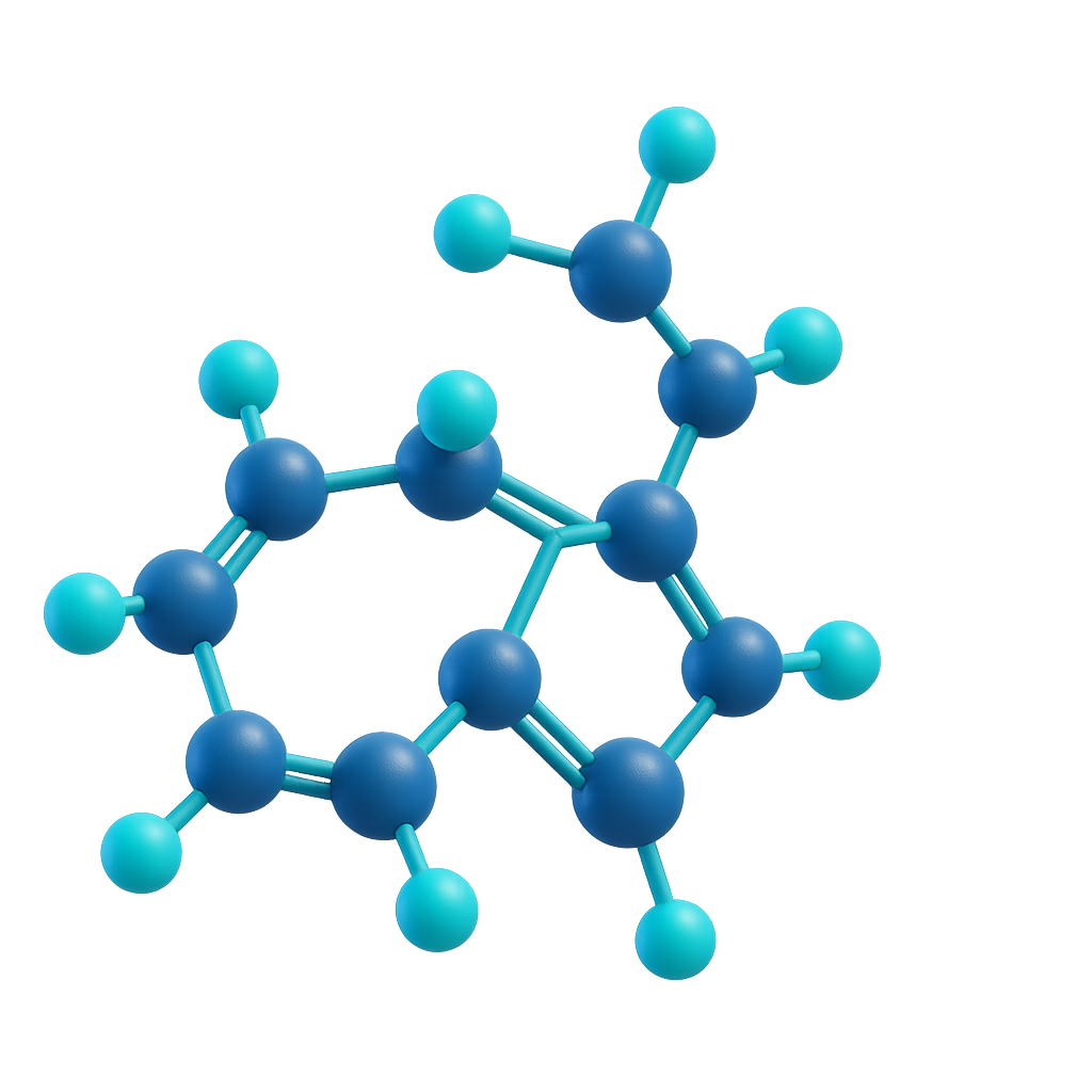 Abstract molecular cell-cycle visualization in Tethra blue